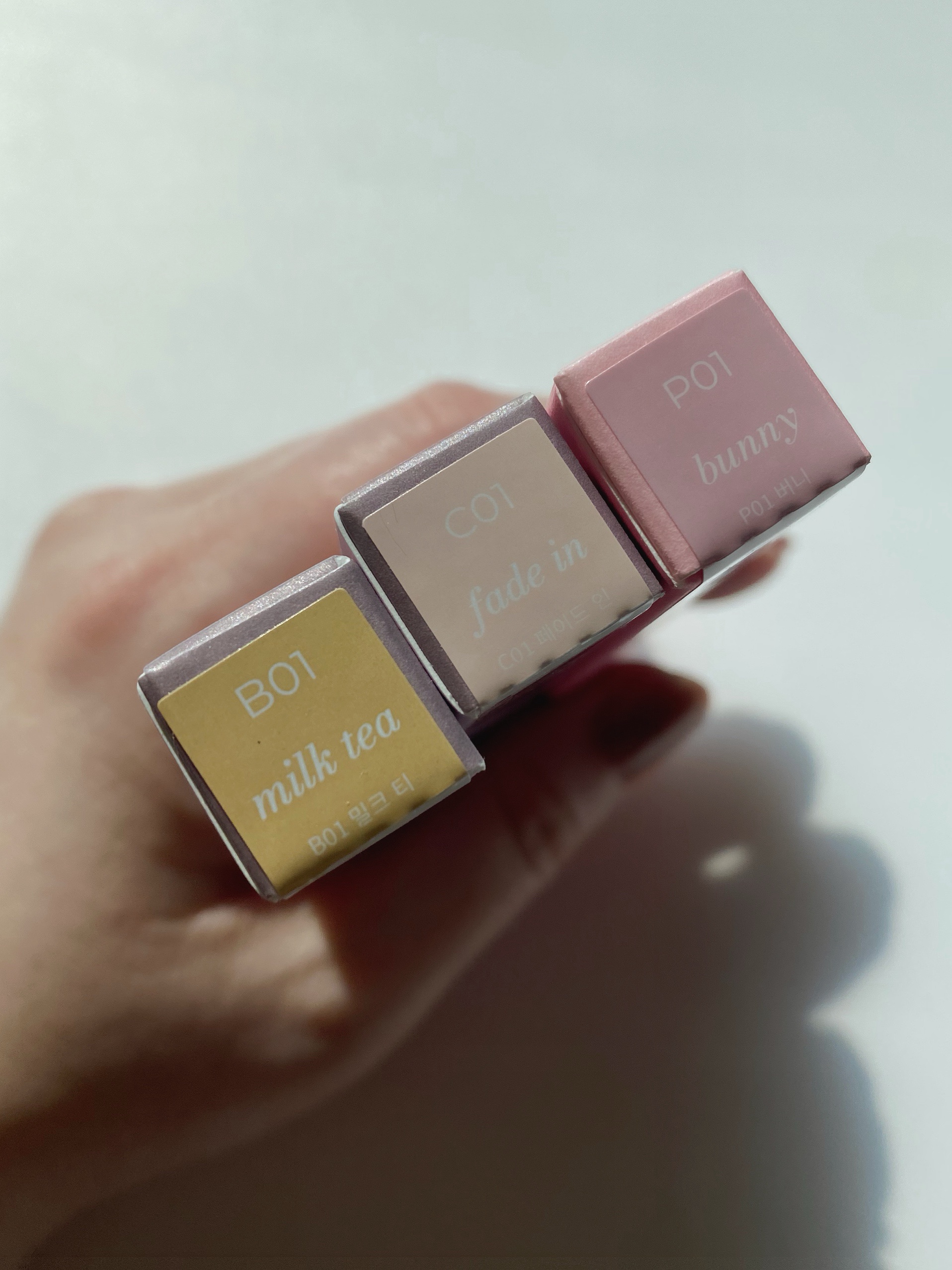 インスパイアスキニーブロウカラ/mude/眉マスカラを使ったクチコミ（3枚目）