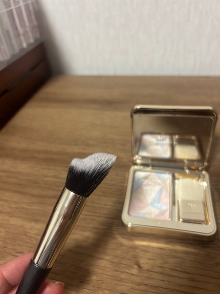 コントアメイクアップブラシ /ロージーローザ/メイクブラシを使ったクチコミ(4枚目)
