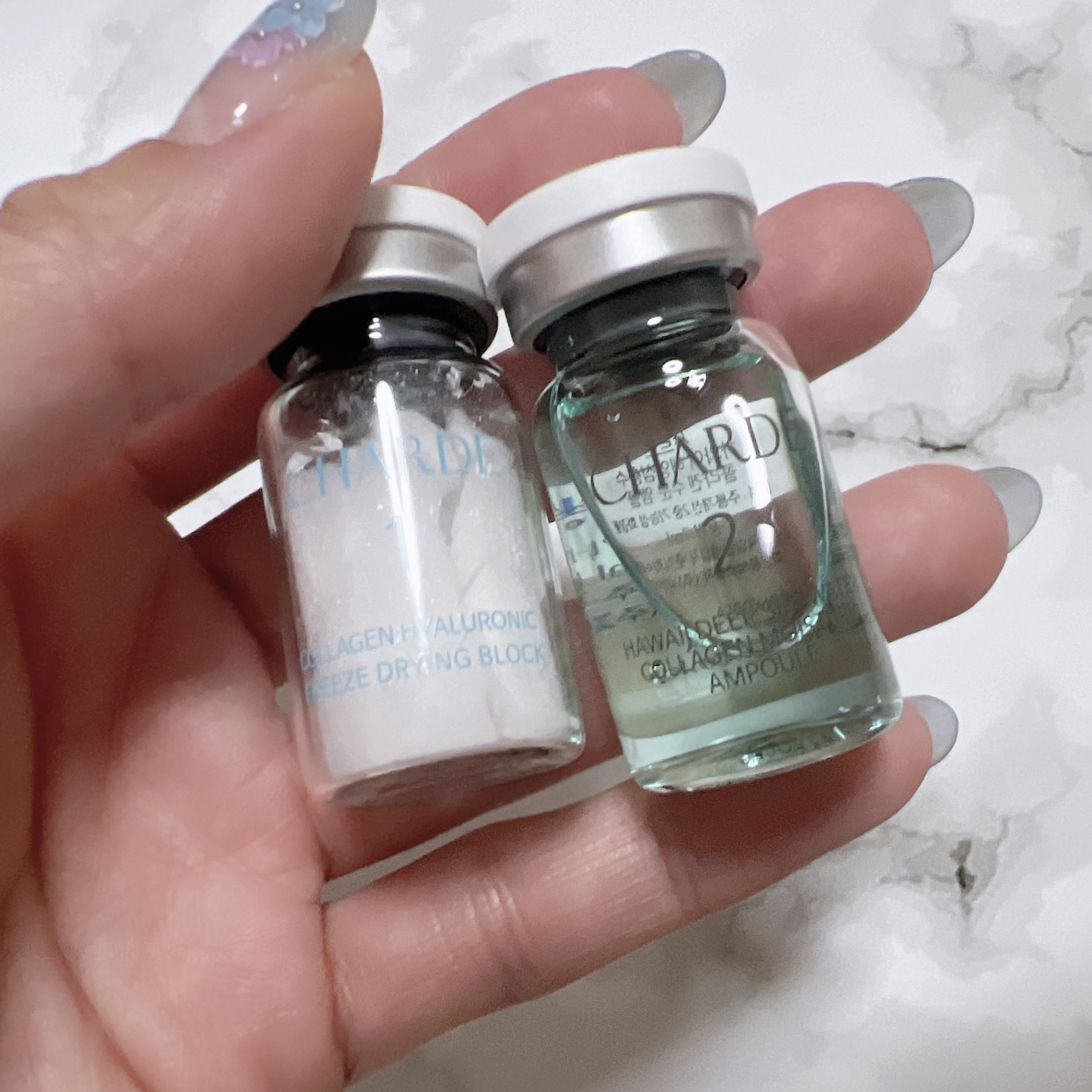 クラウドアンプル 1week キット/CHARDE/美容液を使ったクチコミ（2枚目）