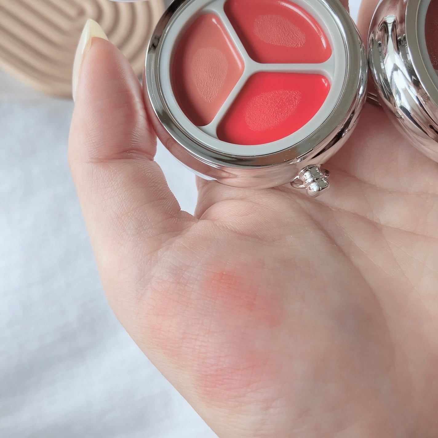 グローイングタイムトゥーキスアンドブラッシュ/Dinto/口紅を使ったクチコミ(5枚目)