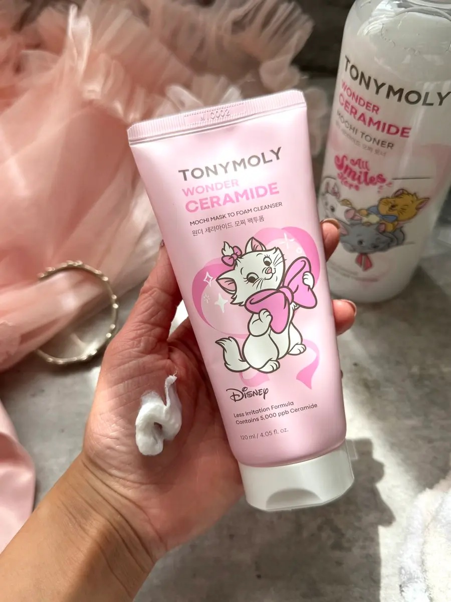 Wonder Ceramide Mochi Toner（トニーモリーワンダーCモチトナー）/TONYMOLY/化粧水を使ったクチコミ（3枚目）