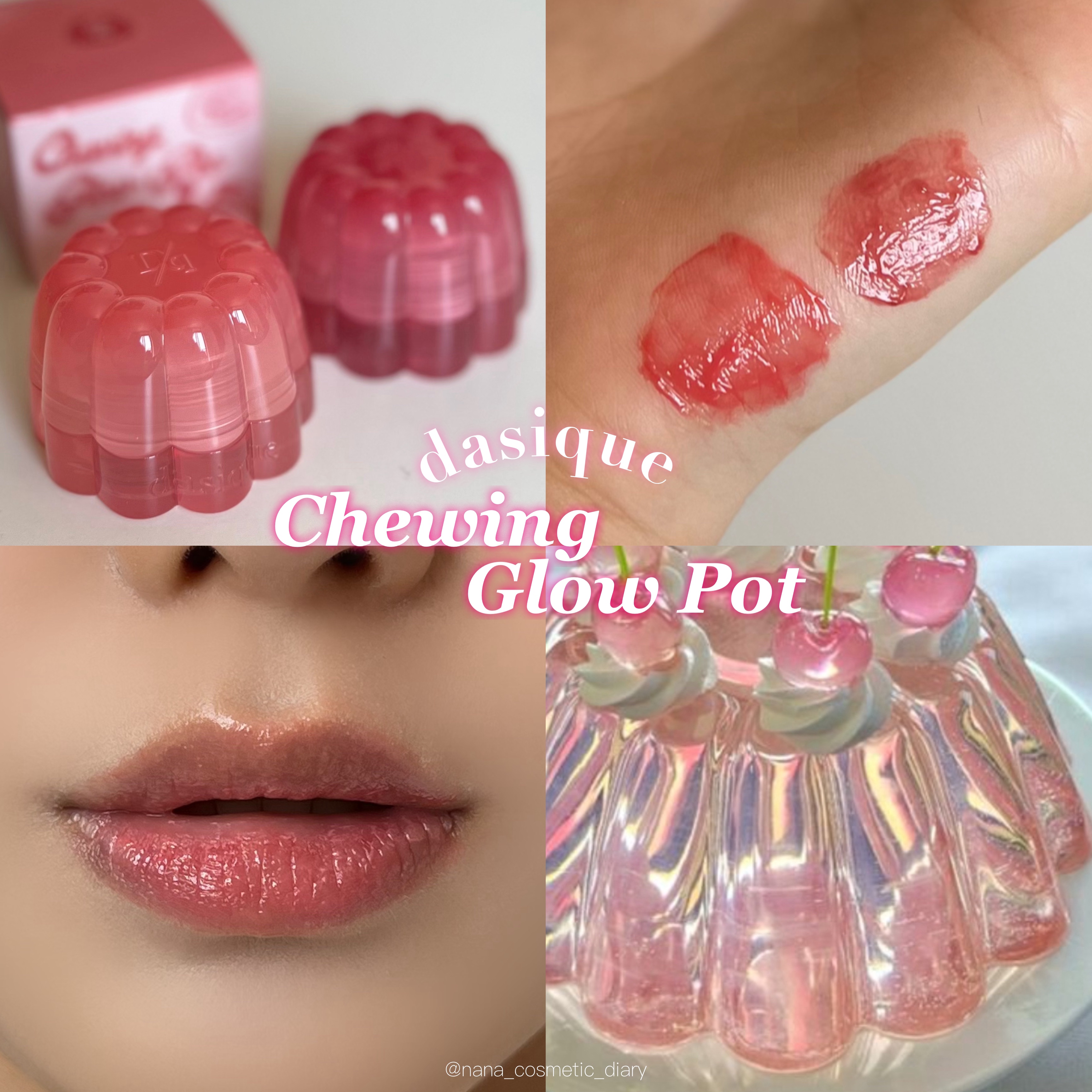 チューインググロウポット/dasique/口紅を使ったクチコミ（1枚目）