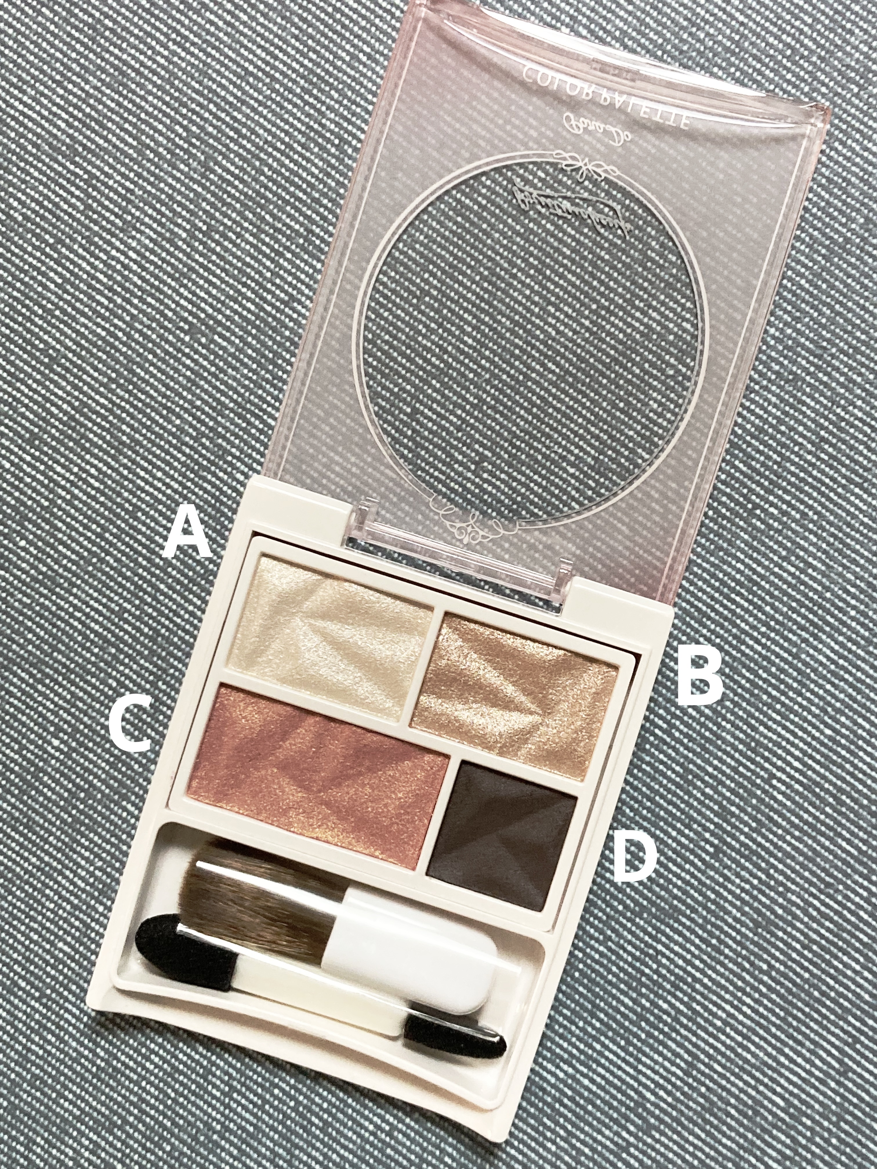 カラーパレット 01 ベーシックフェミニン/パラドゥ/マルチパレットを使ったクチコミ（2枚目）