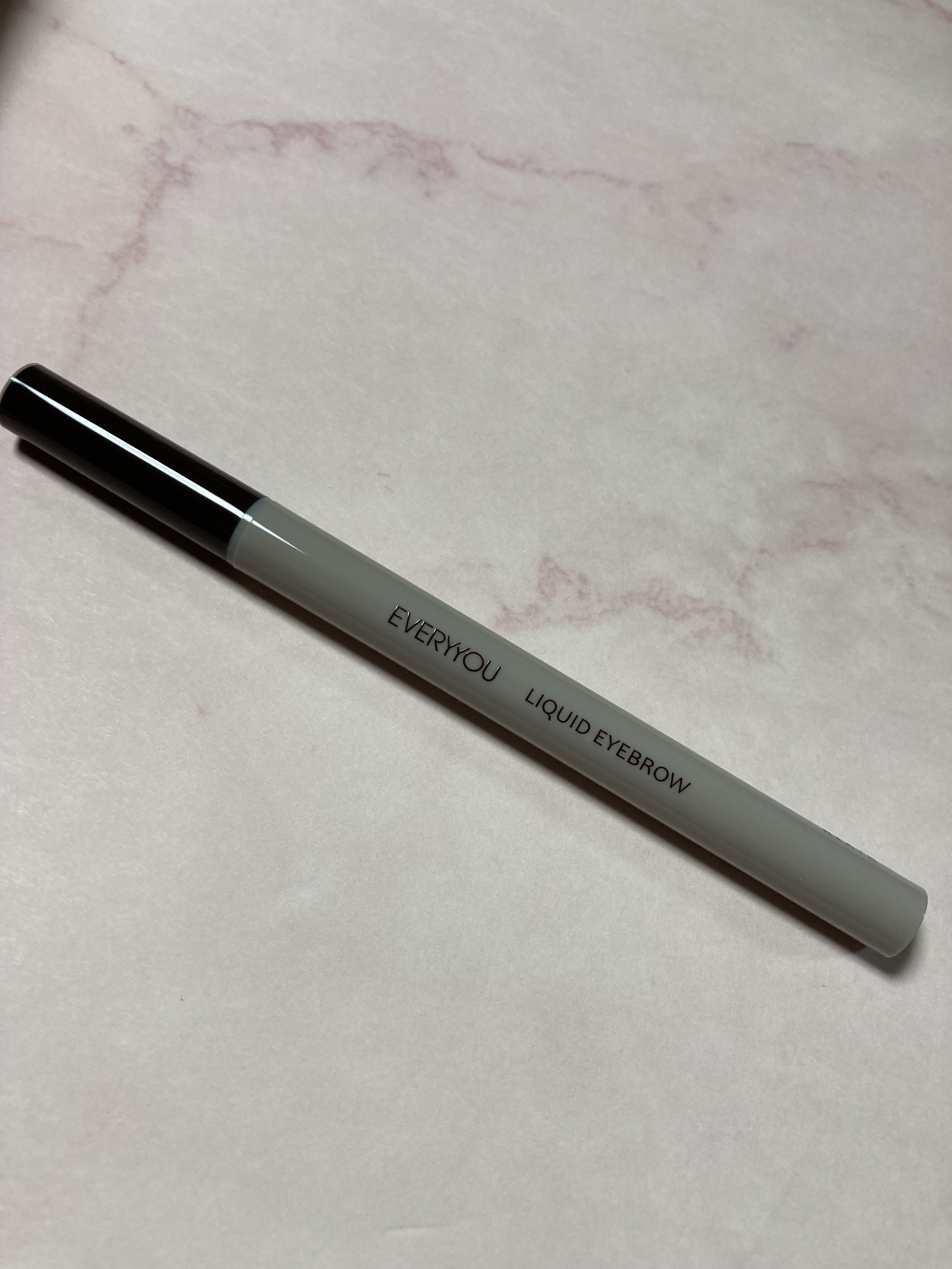 ロングラスティングリキッドアイブロウ/EVERYYOU/リキッドアイブロウを使ったクチコミ（1枚目）