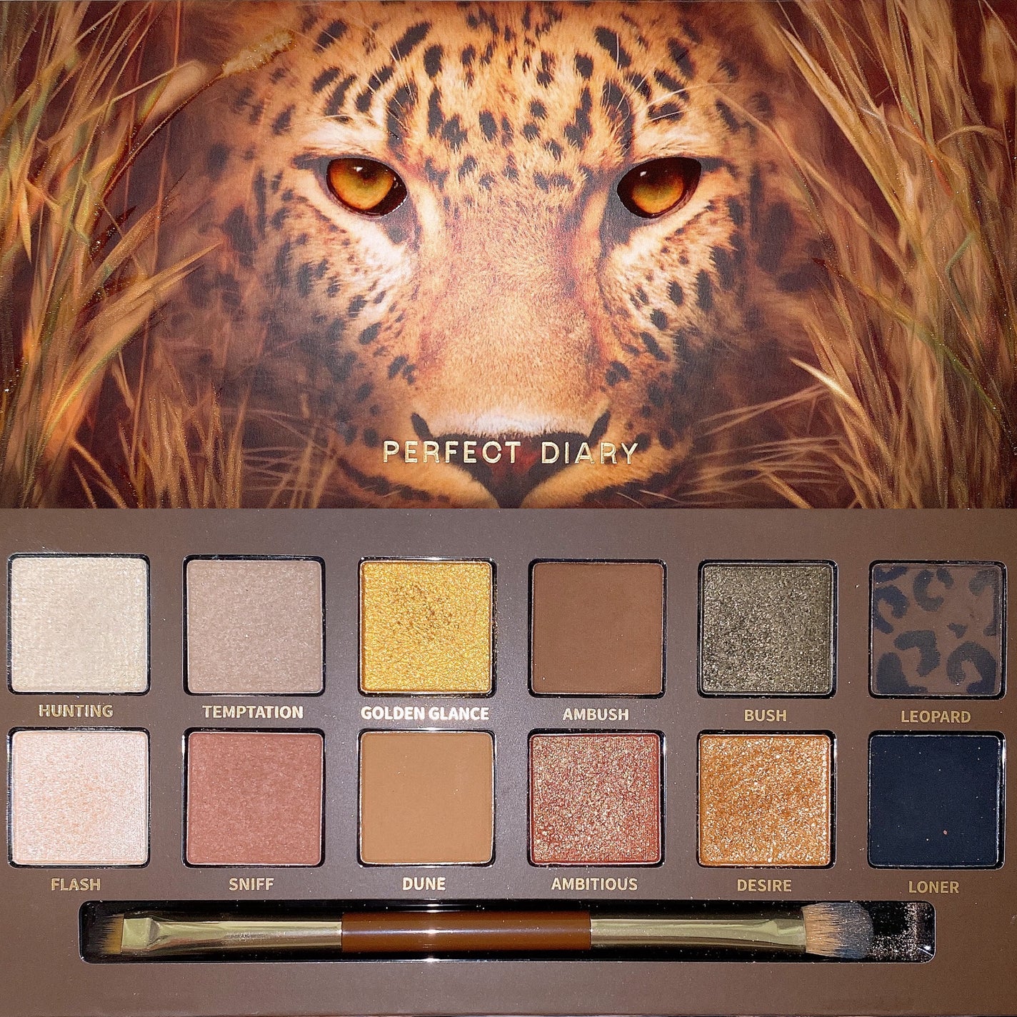 エクスプローラ12色 動物アイシャドウパレット/PERFECT DIARY/アイシャドウパレットを使ったクチコミ(7枚目)