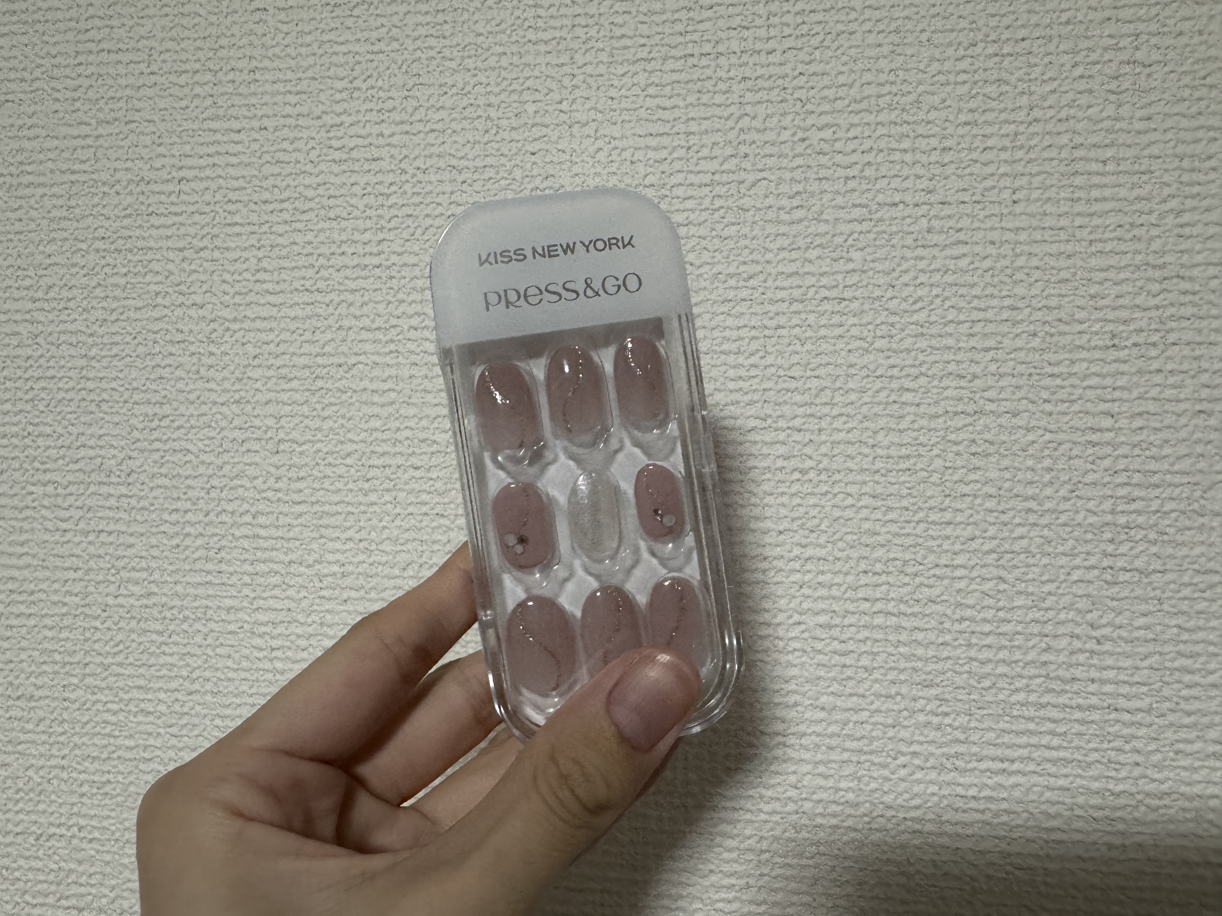 Press&Go ELEGANT/KISS NEW YORK/ネイルチップ・パーツを使ったクチコミ（1枚目）