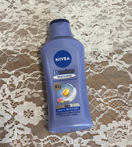 プレミアムボディミルク ホワイトニング【医薬部外品】 /ニベア/ボディミルクを使ったクチコミ(1枚目)