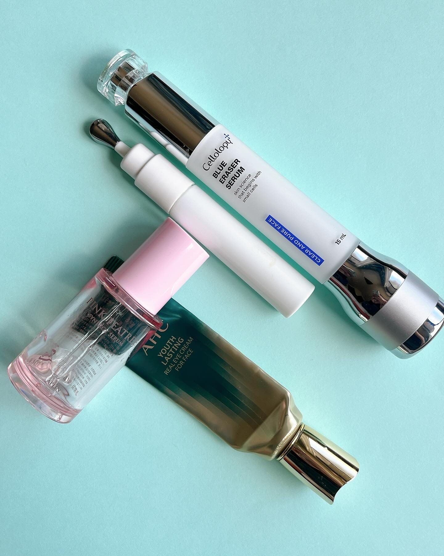 ピンクティーツリーシナジーセラム/APLIN/美容液を使ったクチコミ（2枚目）