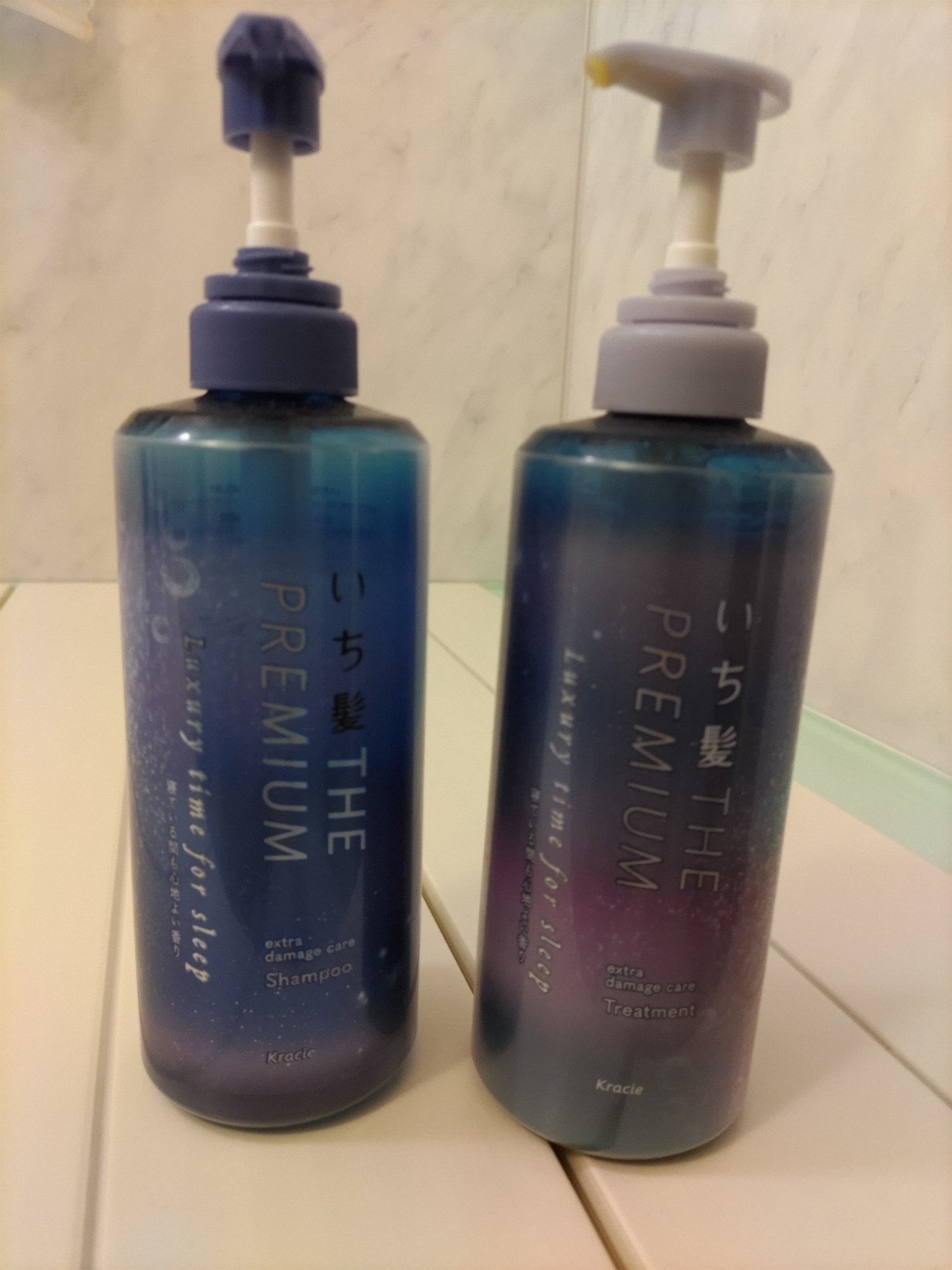 THE PREMIUM Luxury time for sleep/いち髪/市販シャンプーを使ったクチコミ（1枚目）