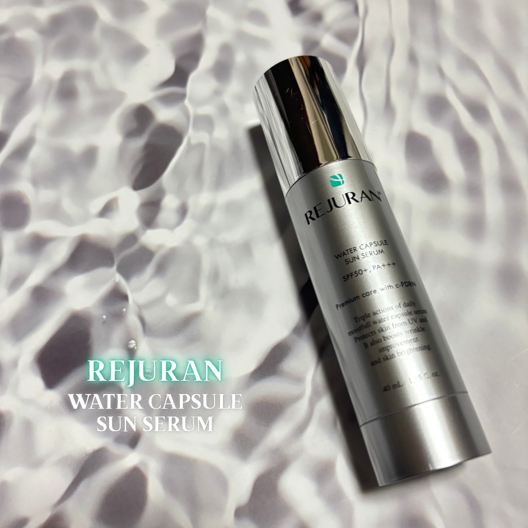 REJURAN ウォーターカプセルUV日焼け止めセラム SPF50+ PA+++ 40ml/REJURAN COSMETICS/日焼け止め・UVケアを使ったクチコミ（1枚目）