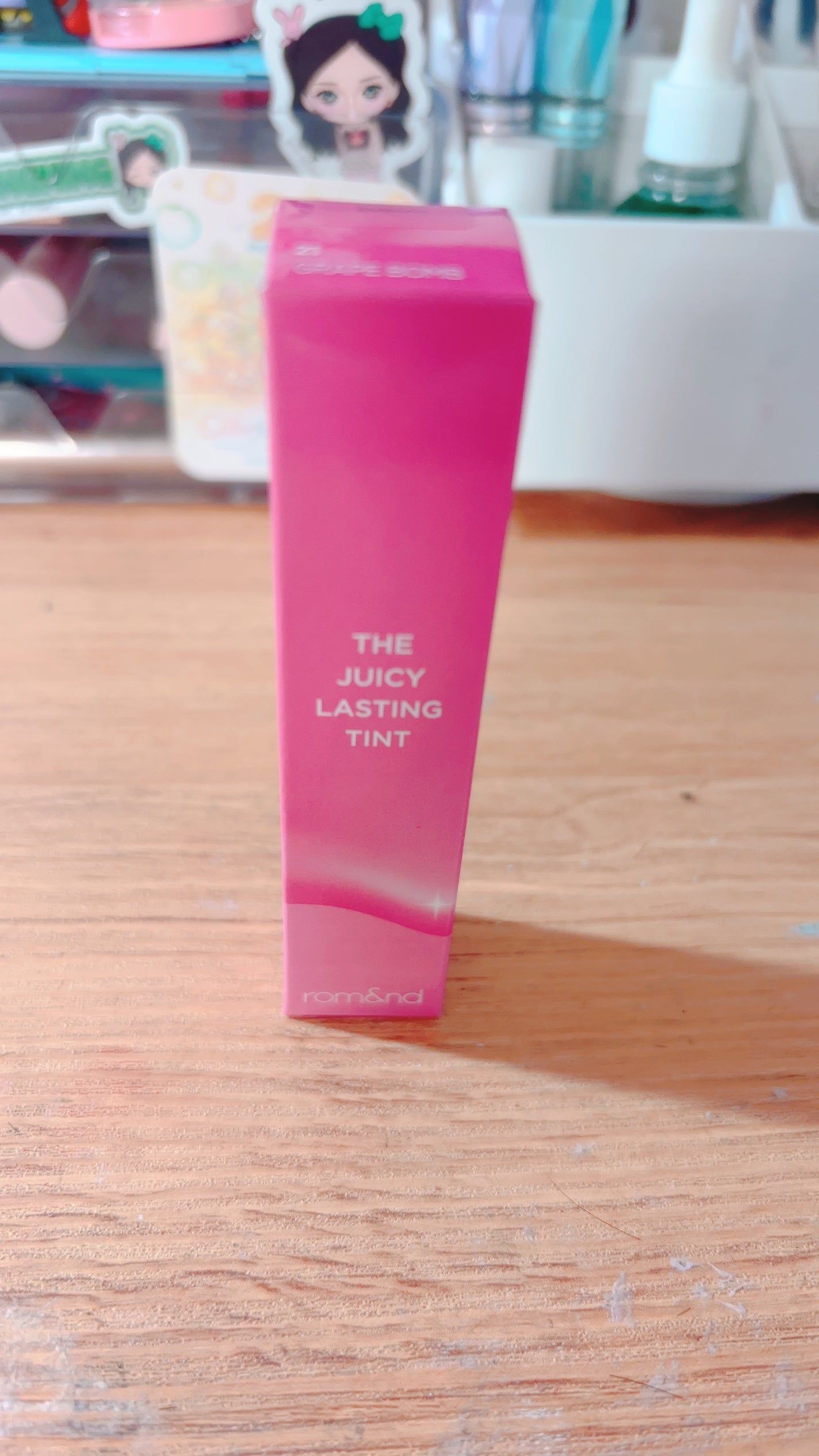 ザ ジューシーラスティングティント/rom&nd/リップティントを使ったクチコミ(1枚目)