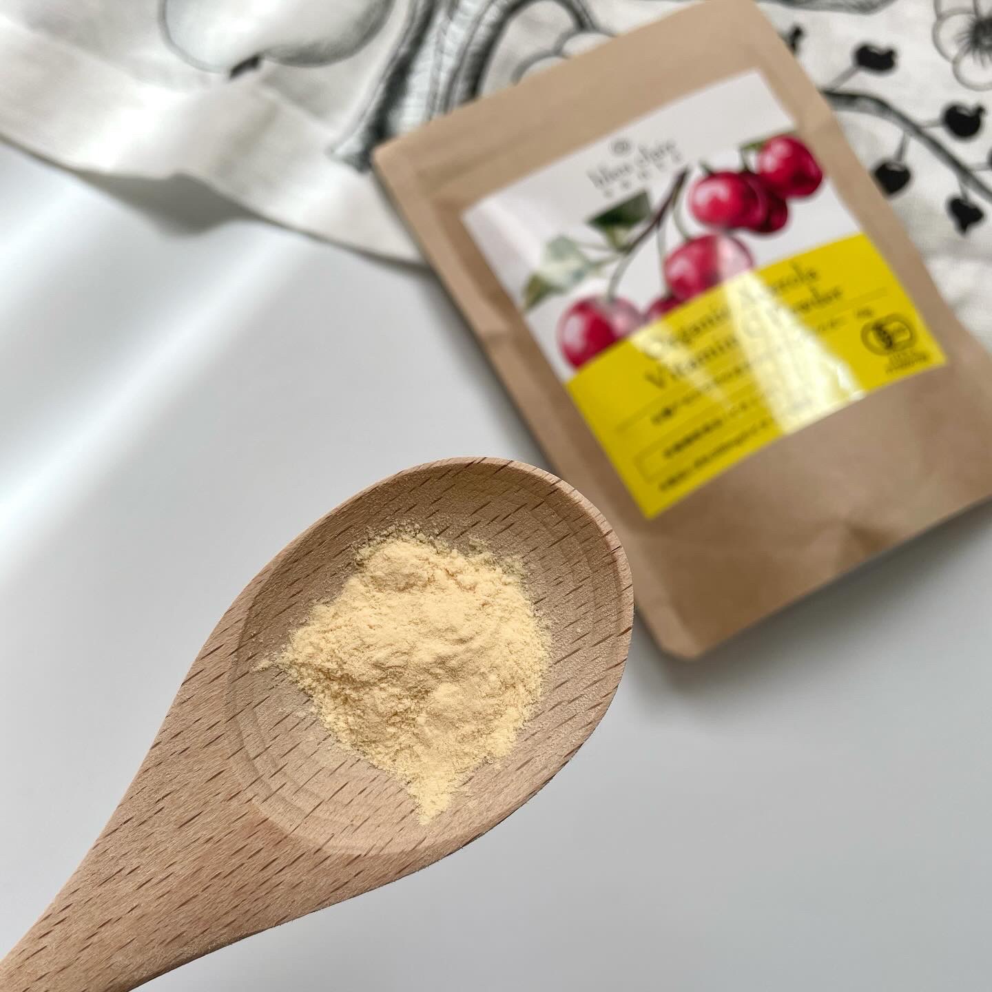 有機アセロラビタミンＣパウダー8500mg/ブルークレールサンテ/その他食品を使ったクチコミ（3枚目）