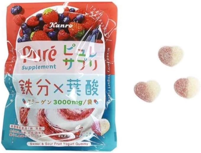 ピュレサプリ 鉄分×葉酸 カンロ