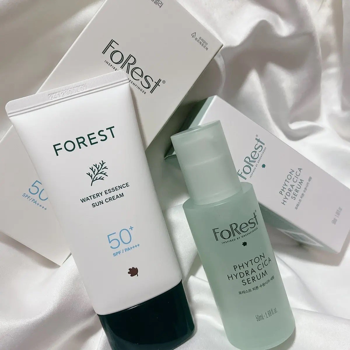 フォレスト エッセンスサンクリーム/FoRest by Greenfinger/日焼け止めローションを使ったクチコミ(1枚目)