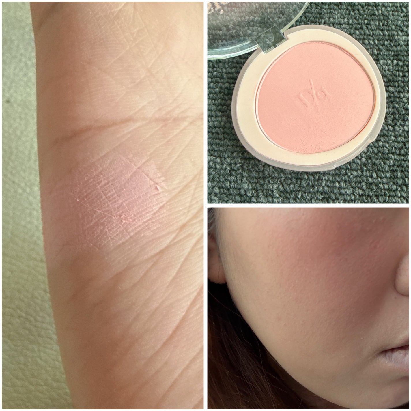 ソフトブラーチーク/dasique/パウダーチークを使ったクチコミ(3枚目)