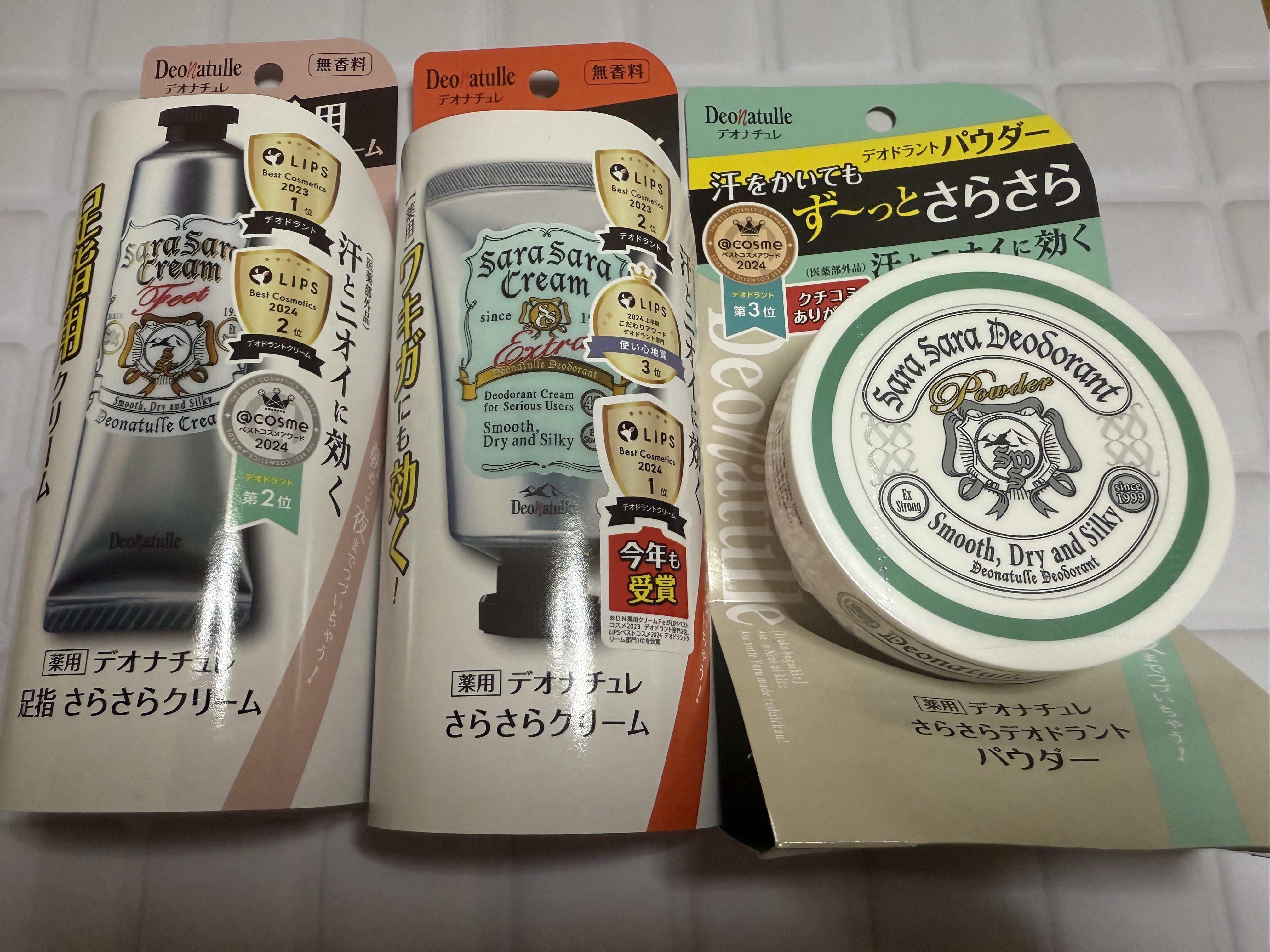 薬用さらさらデオドラントパウダー/デオナチュレ/デオドラント・制汗剤を使ったクチコミ（1枚目）