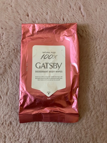 アイスデオドラント ボディペーパーN フリーズピーチ/ギャツビー/ボディシートを使ったクチコミ(1枚目)