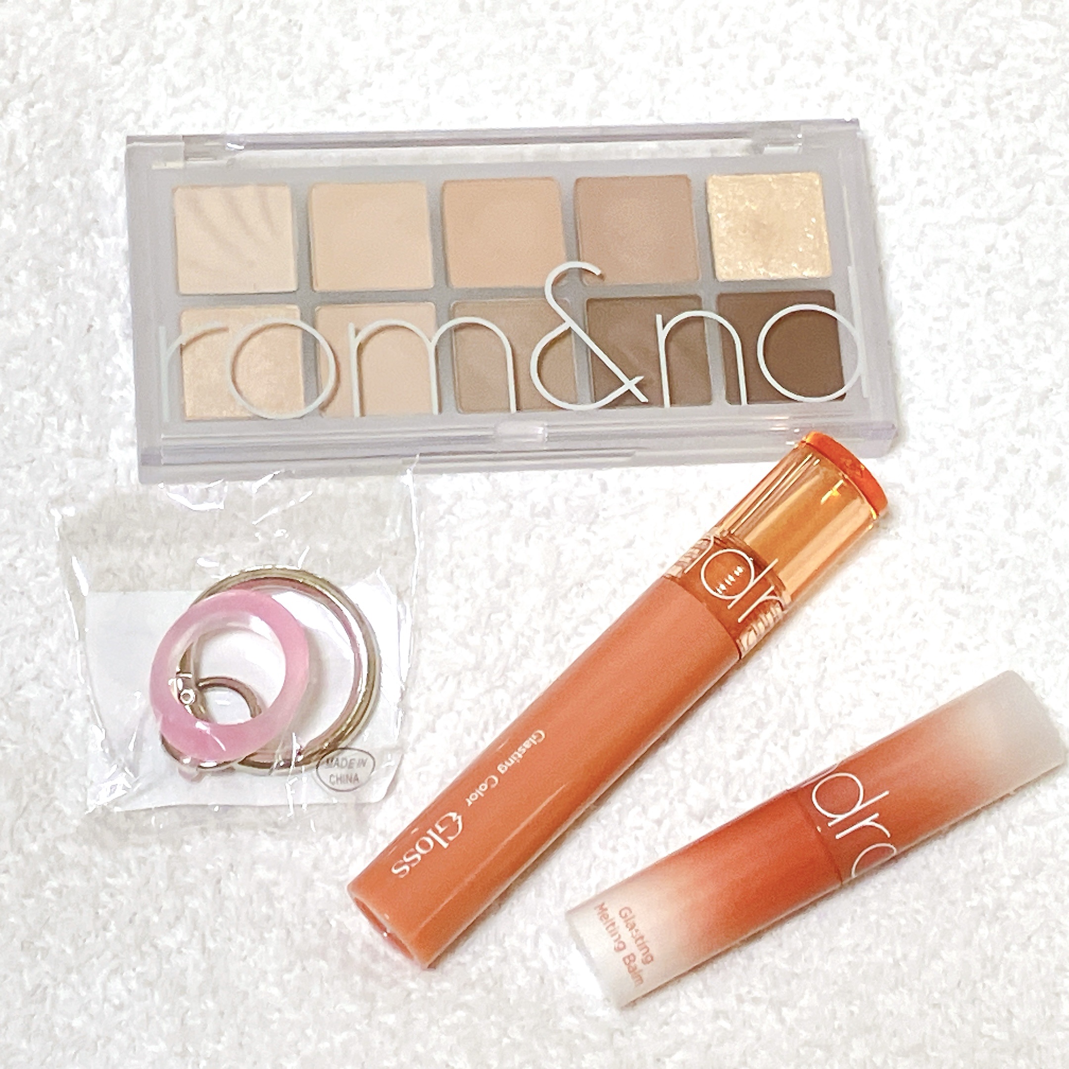 グラスティングメルティングバーム/rom&nd/リップバームを使ったクチコミ（3枚目）