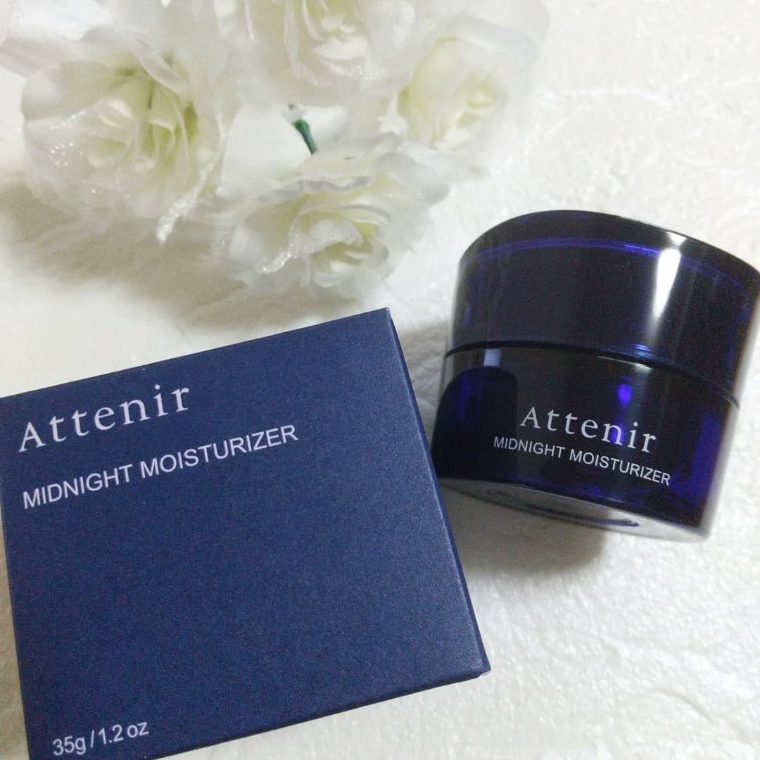 アテニア ミッドナイトモイスチャライザー/アテニア/フェイスクリームを使ったクチコミ（1枚目）