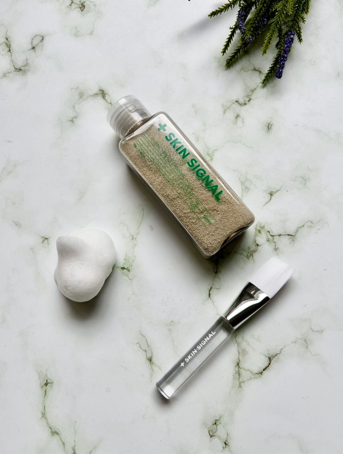 グリーン クレイ酵素クレンザー/SKIN SIGNAL/洗顔パウダーを使ったクチコミ（1枚目）