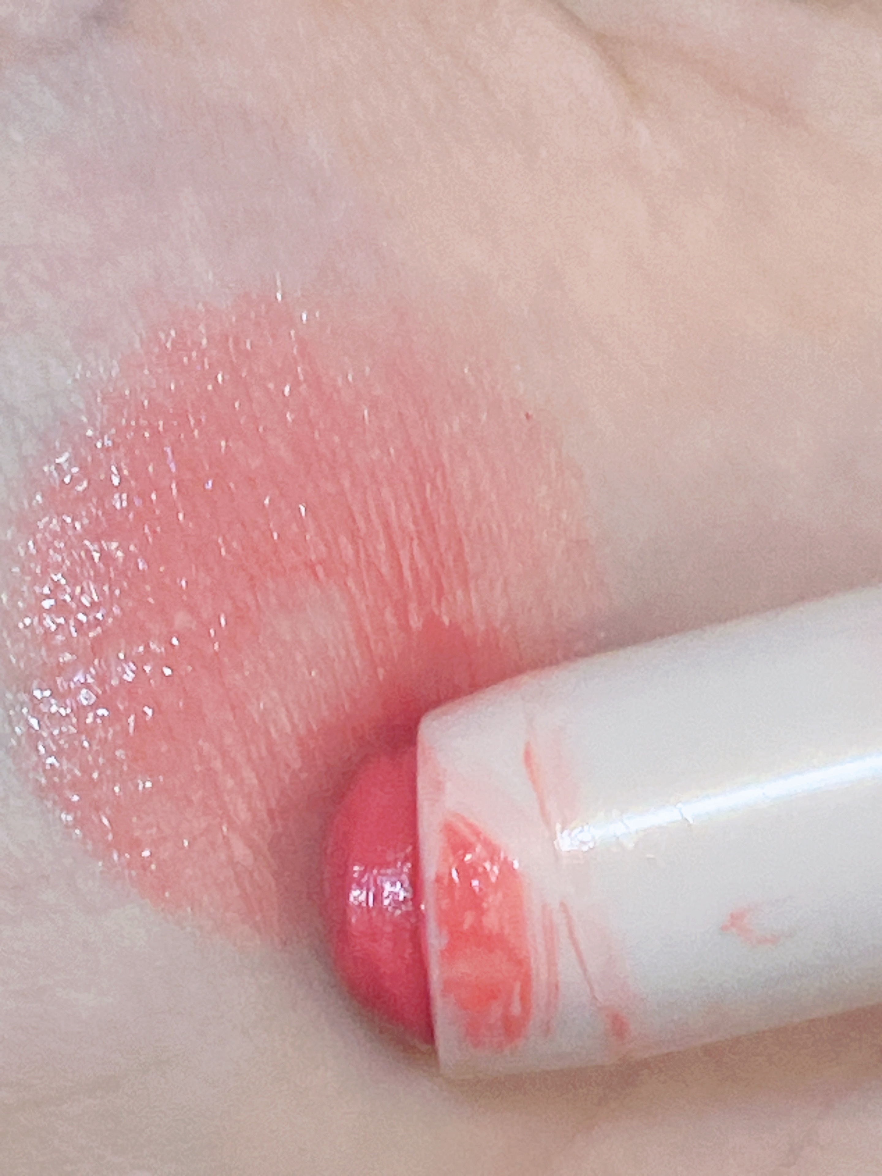 ステイオンバームルージュ 13 ミルキーアリッサム/キャンメイク/口紅を使ったクチコミ（1枚目）