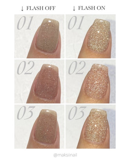 ストーンフラッシュ/ネイル工房/ジェルネイルを使ったクチコミ(4枚目)