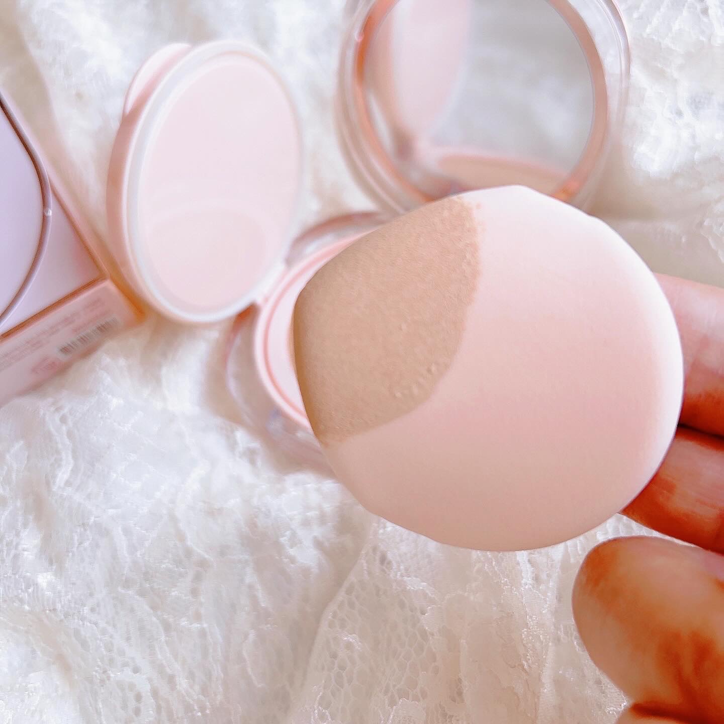 アリウル インクフェザーカバーラスティングクッション/Ariul/クッションファンデーションを使ったクチコミ（3枚目）