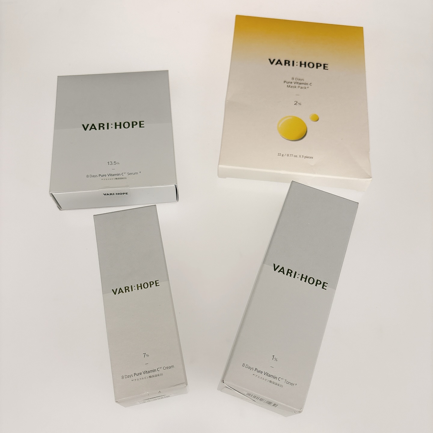 ８デイズ ピュアビタミンCクリーム/VARI:HOPE/フェイスクリームを使ったクチコミ（2枚目）