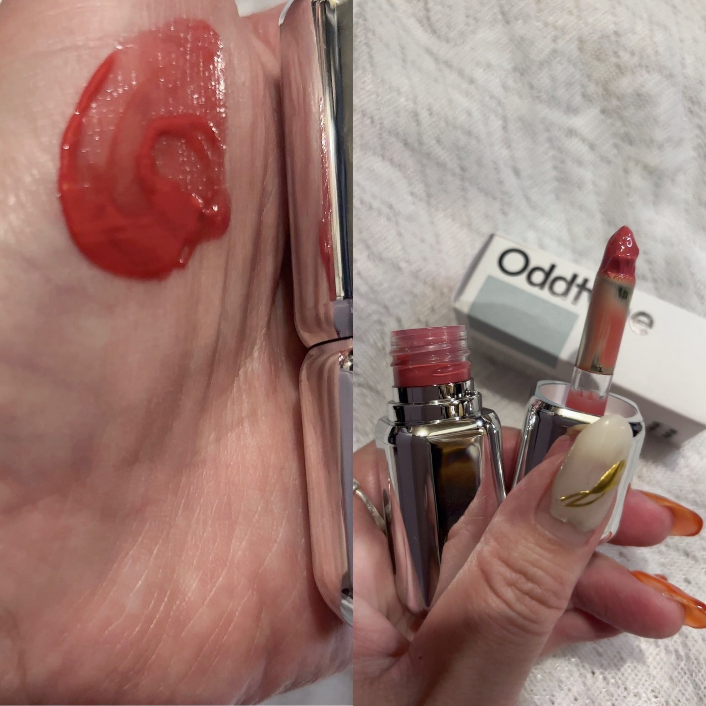 アンシーン ミラーティント/Oddtype/リップティントを使ったクチコミ(5枚目)