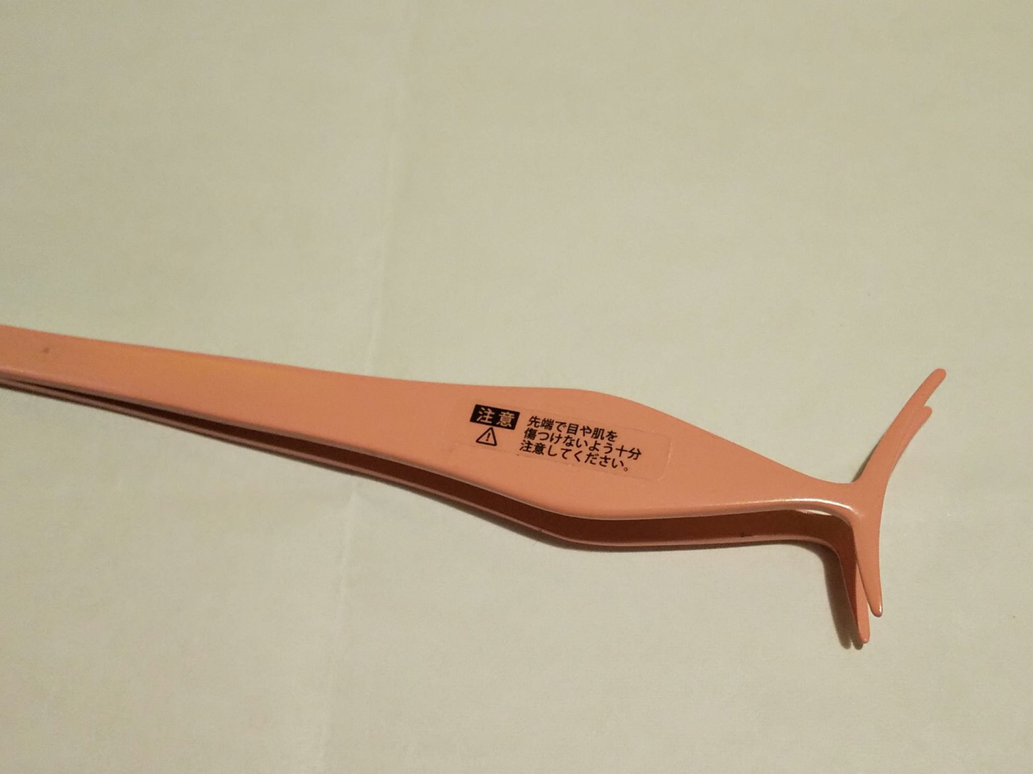 Non-Stick application ツイーザー　Uタイプ/ollio/メイクアップキットを使ったクチコミ（3枚目）