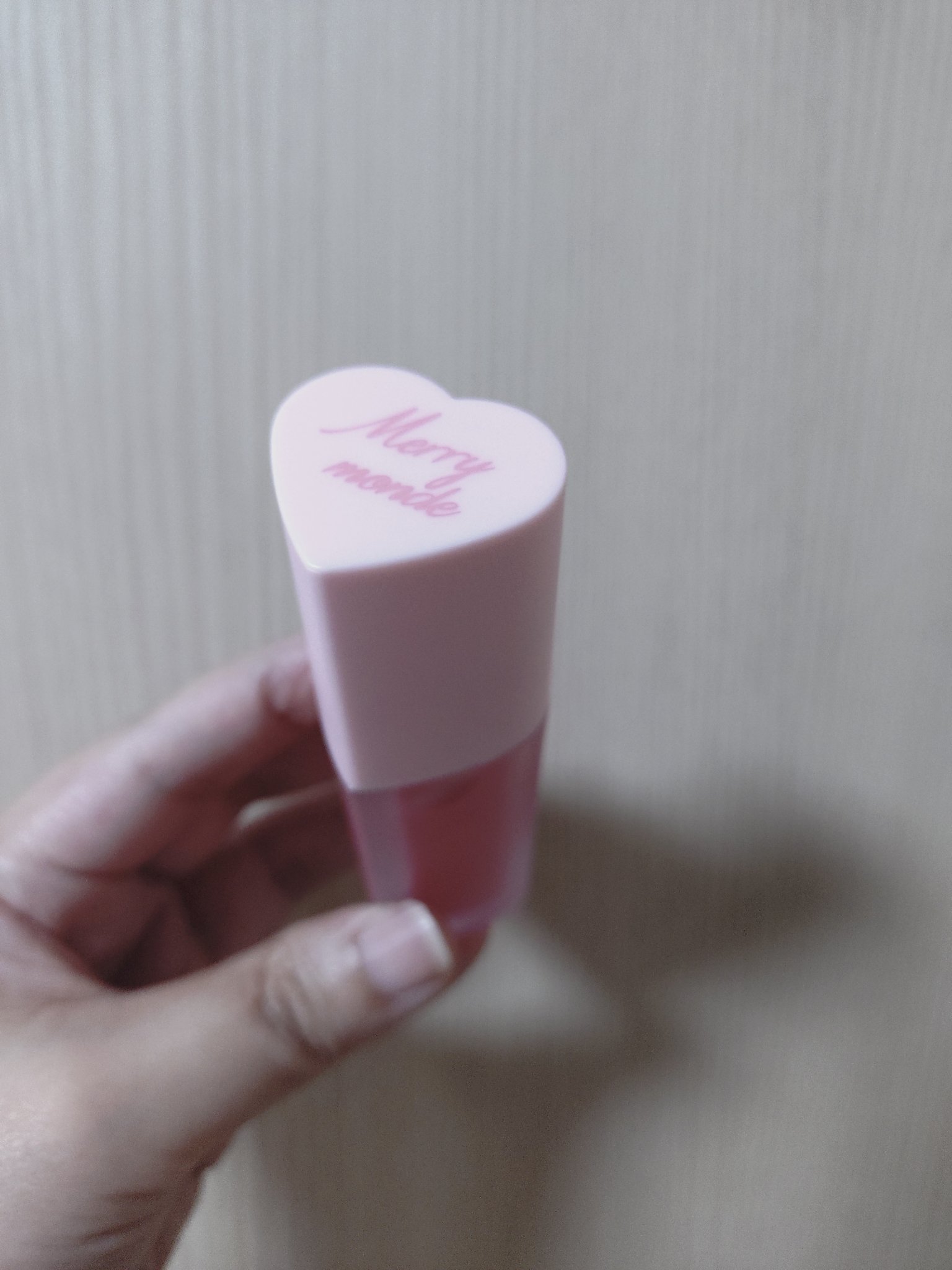 ミルクハートティントリップアンドチーク/Merrymonde/リップティントを使ったクチコミ（1枚目）