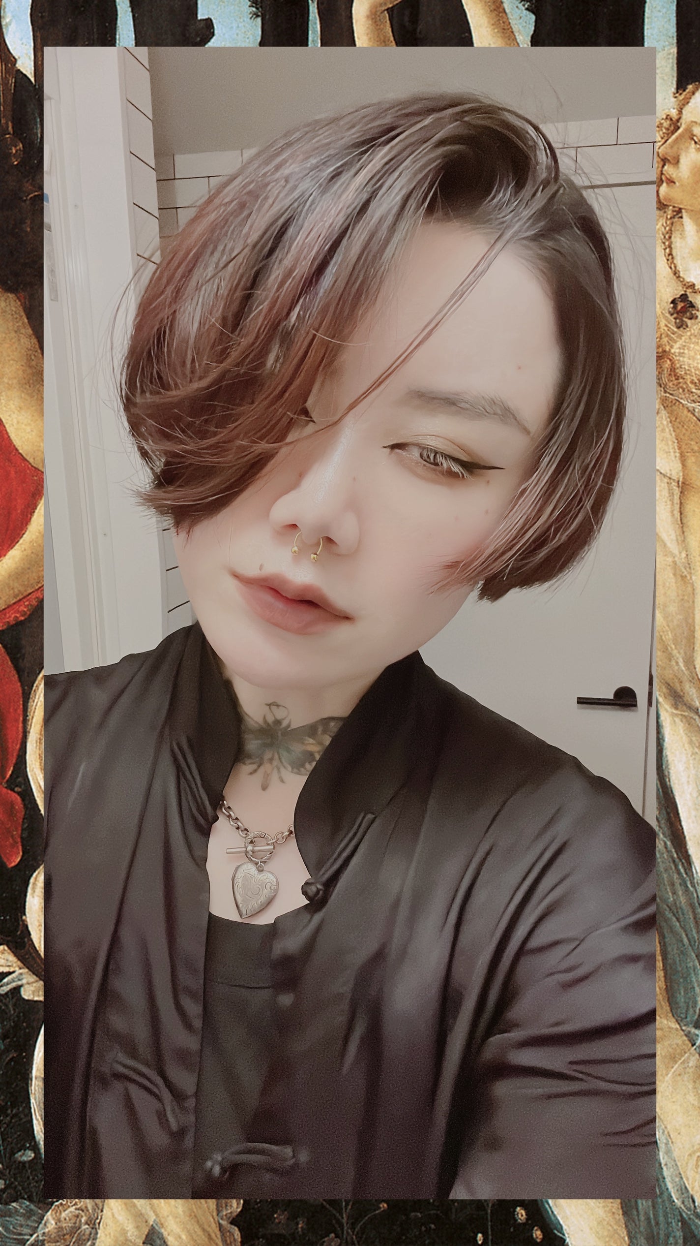 つくも on LIPS 「濃かったり薄かったり…いままでの髪型やメイクなど。※自撮り苦手..」(5枚目)