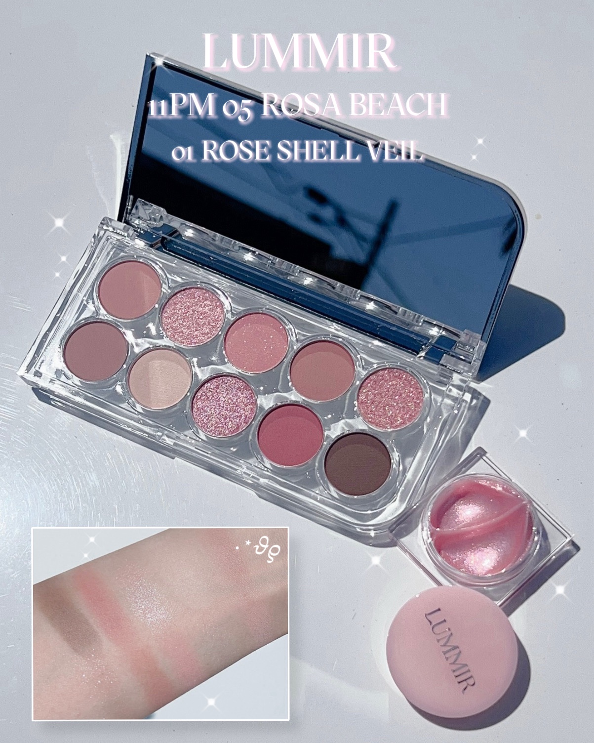 ライト オン アイズ シャドウ パレット/Lummir/アイシャドウパレットを使ったクチコミ（1枚目）