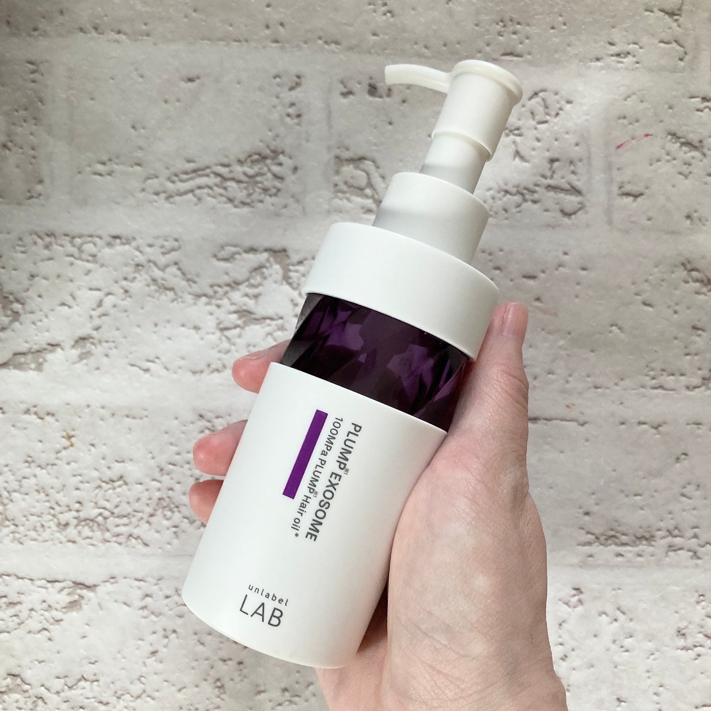 アンレーベル ラボ EX バウンス ヘアオイル/unlabel/ヘアオイルを使ったクチコミ(1枚目)