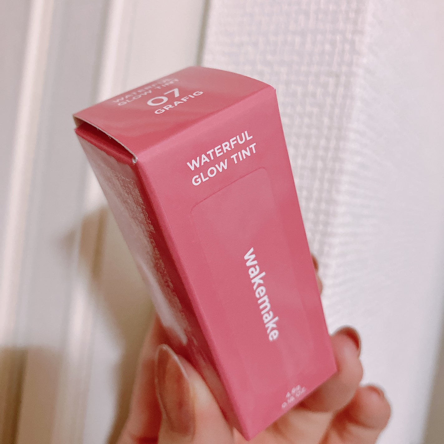 ウォータフルグロウティント/wakemake/リップティントを使ったクチコミ(1枚目)