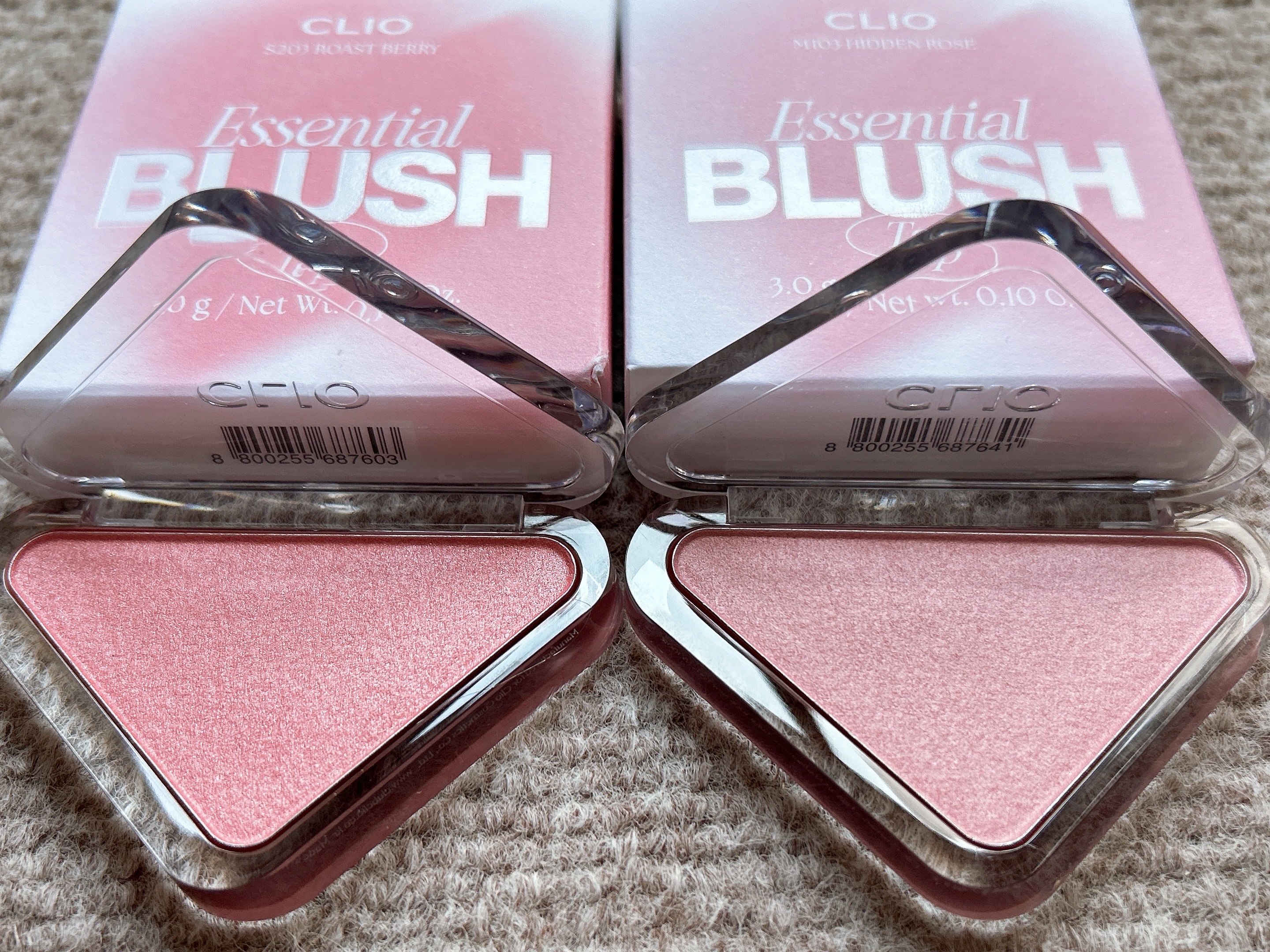 エッセンシャルブラッシュタップ/CLIO/パウダーチークを使ったクチコミ（2枚目）