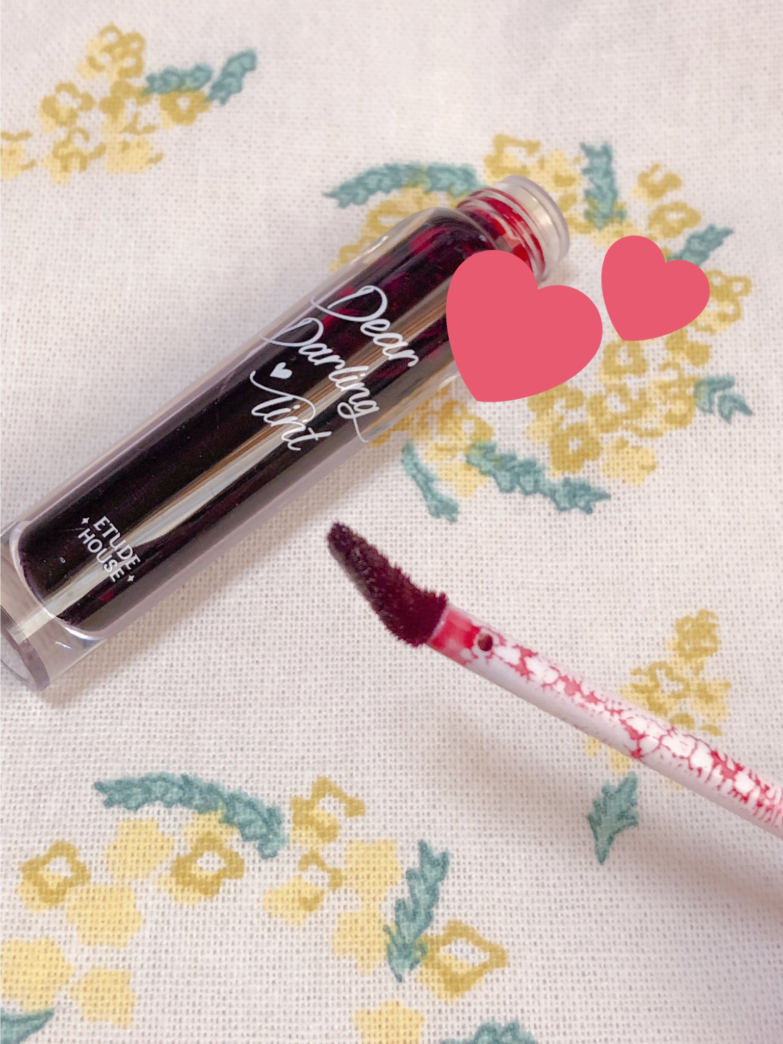 ディアダーリン ウォータージェルティント/ETUDE/リップティントを使ったクチコミ（2枚目）