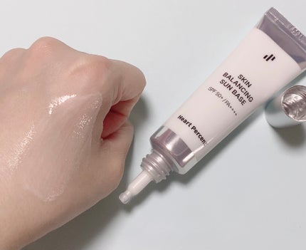 スキンバランシング サンベース/Heart Percent/日焼け止めクリームを使ったクチコミ(4枚目)