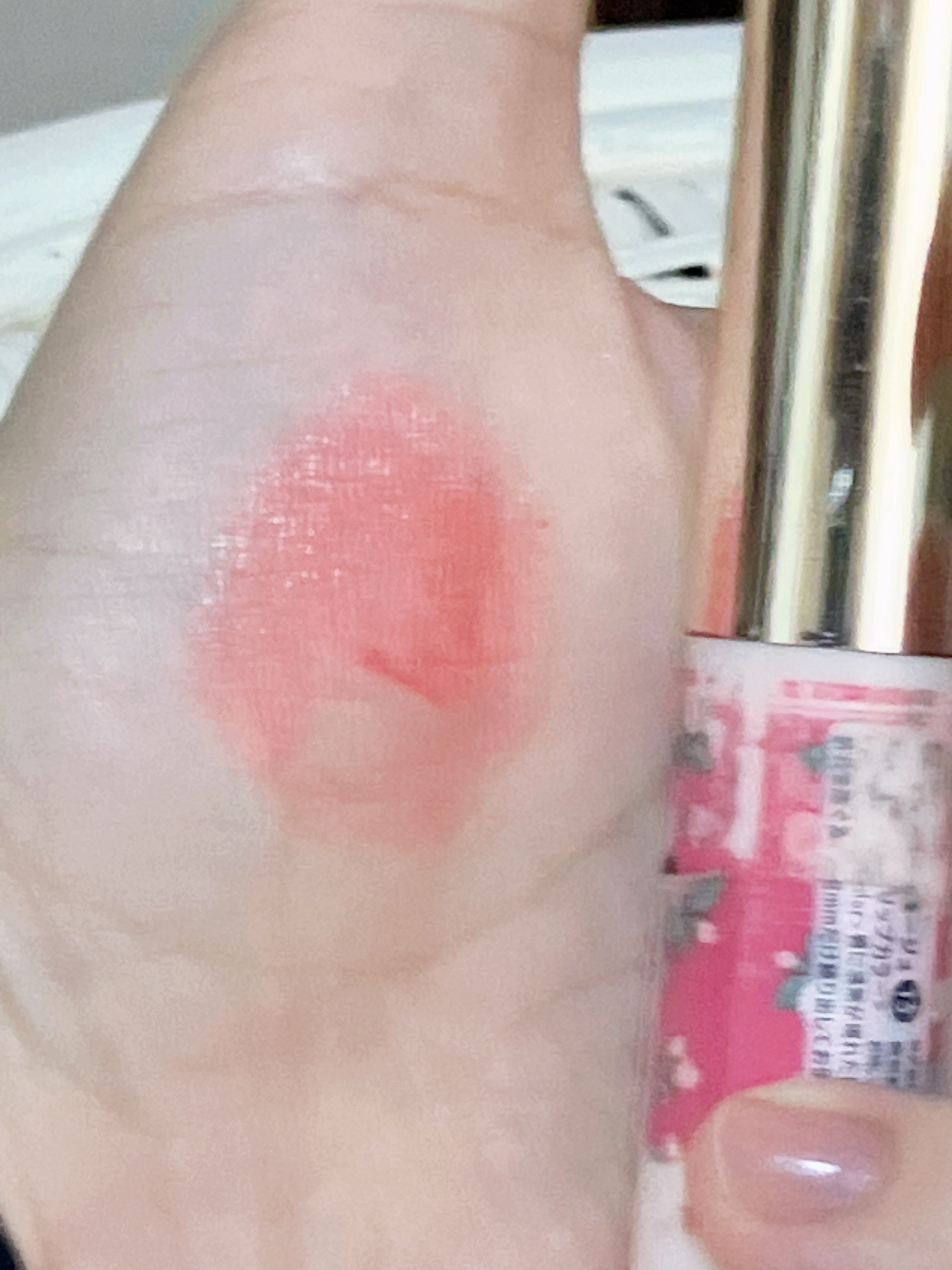 ステイオンバームルージュ 13 ミルキーアリッサム/キャンメイク/口紅を使ったクチコミ（1枚目）