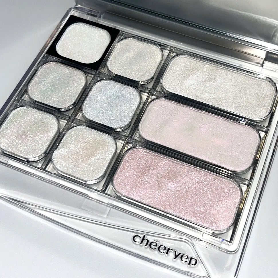 Sサイズアイシャドウブロック マグネット式カスタムパレット/CHEERYEP/単色アイシャドウを使ったクチコミ(3枚目)