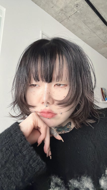 つくも on LIPS 「濃かったり薄かったり…いままでの髪型やメイクなど。※自撮り苦手..」(10枚目)