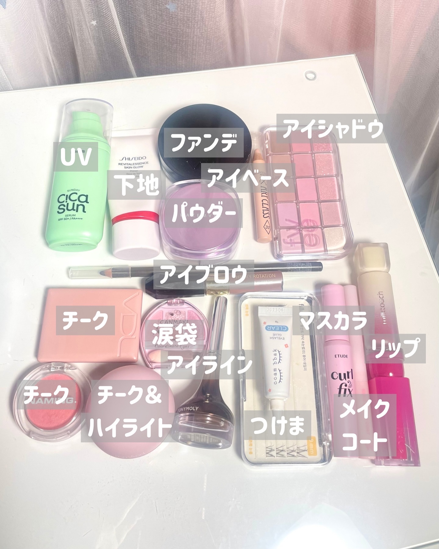 ステイフィクサーマルチカラーパウダー/wakemake/ルースパウダーを使ったクチコミ（2枚目）