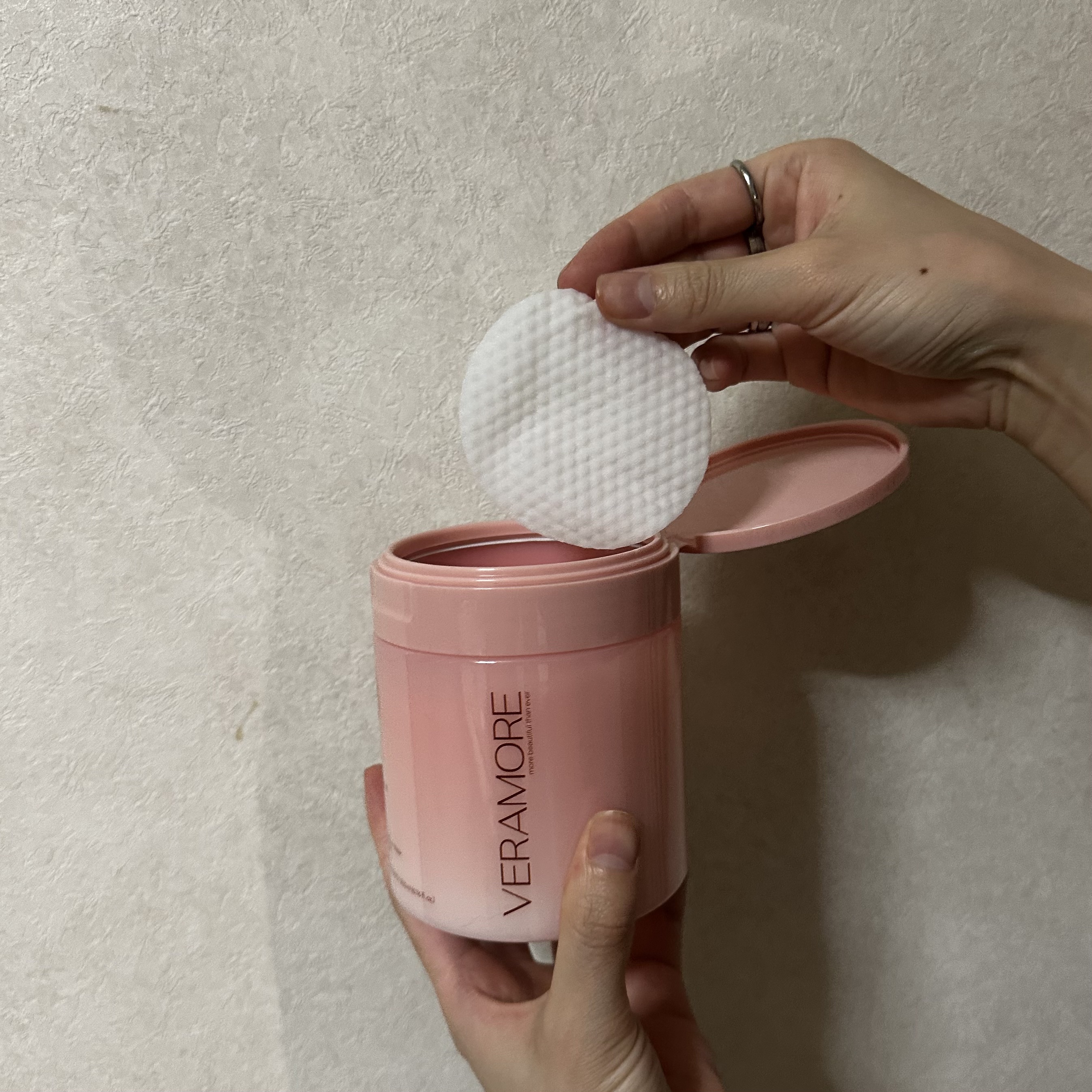 ローズ＆ティーツリークレンジングパッド/VERAMORE/クレンジングシートを使ったクチコミ（2枚目）