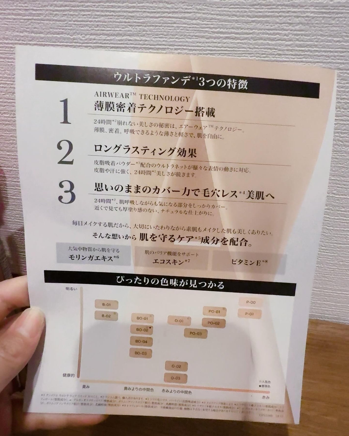 タンイドル ウルトラ ウェア リキッド N/LANCOME/リキッドファンデーションを使ったクチコミ(2枚目)