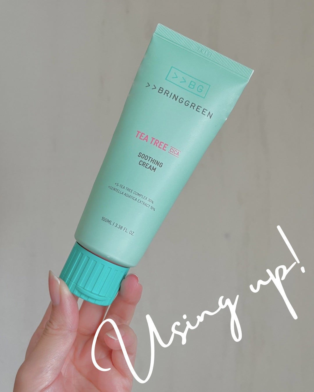 ティーツリーシカスージングクリーム/BRING GREEN/フェイスクリームを使ったクチコミ(1枚目)