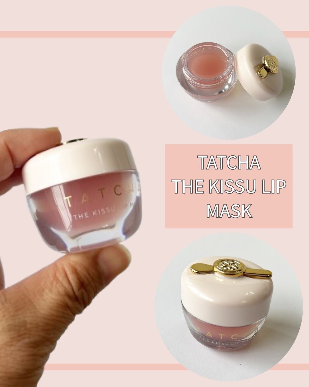 mikalove on LIPS 「まずは見た目の可愛さにキュン。ピンクのころんとした容器、そして..」(1枚目)