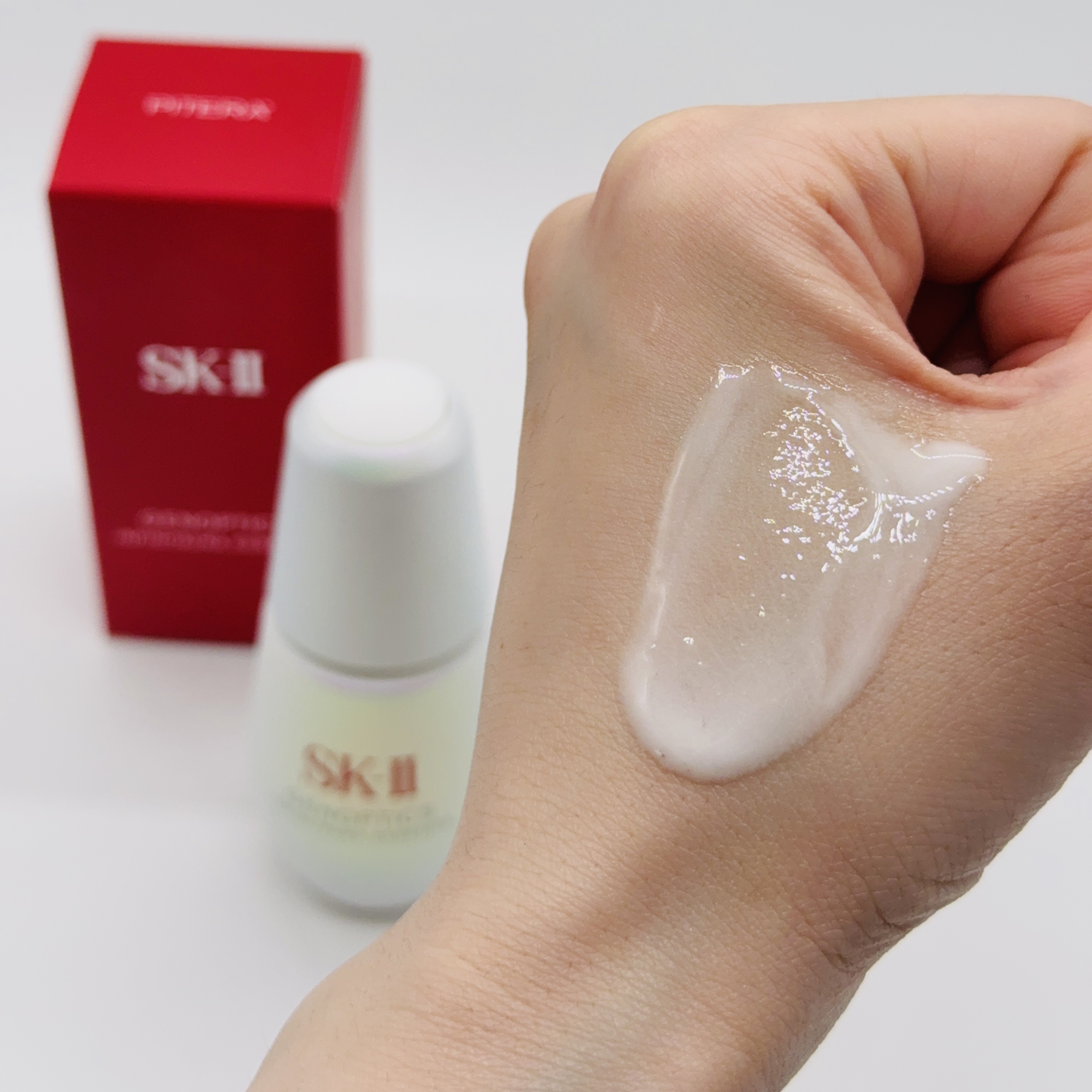 SK-II ジェノプティクス インフィニットオーラ エッセンス〈医薬部外品〉  30ml/SK-II/美容液を使ったクチコミ（2枚目）