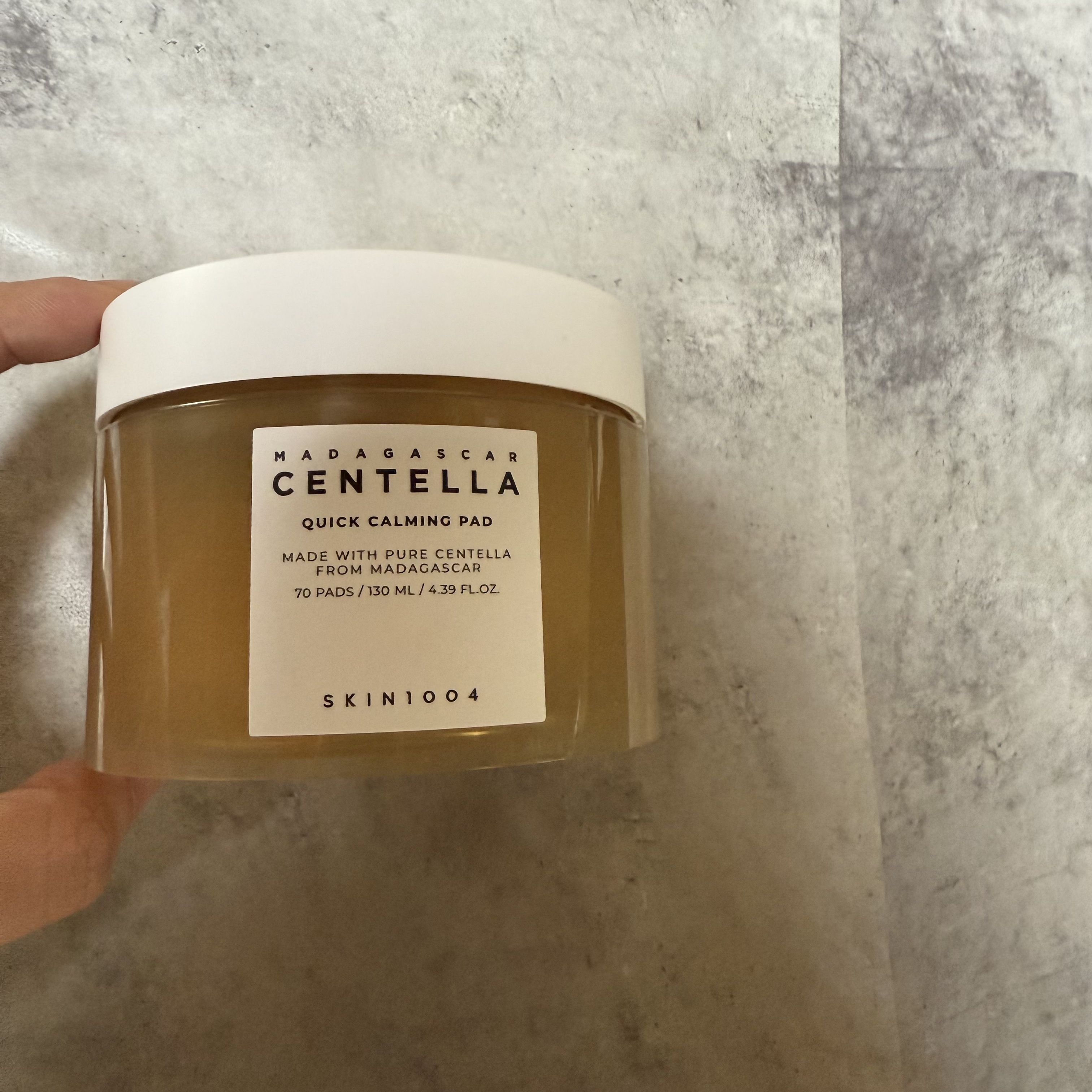 センテラ クイックカーミングパッド/SKIN1004/トナーパッドを使ったクチコミ（1枚目）