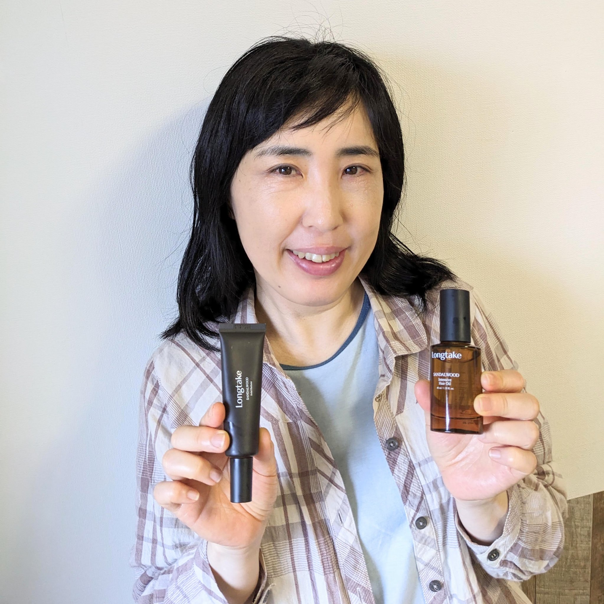 サンダルウッド インテンシブ シャンプー・トリートメント/Longtake/市販シャンプーを使ったクチコミ（1枚目）