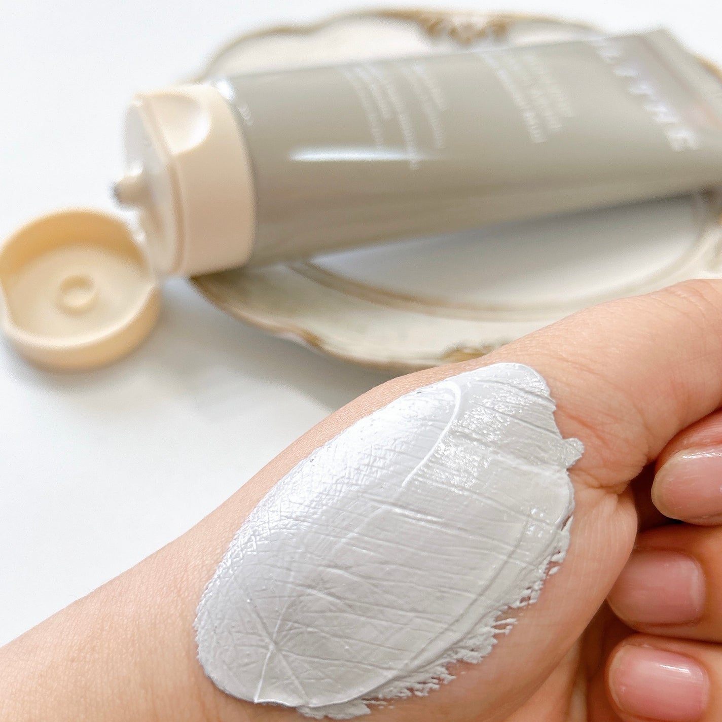 Bubbling Splash Mask Indian Glacial Mud/BLITHE/洗顔フォームを使ったクチコミ(5枚目)